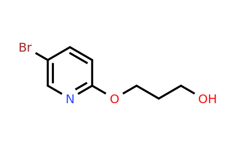 CAS 212961-33-6 | 3-[(5-bromopyridin-2-yl)oxy]propan-1-ol