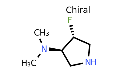 CAS 2130894-27-6 | trans-4-fluoro-N,N-dimethyl-pyrrolidin-3-amine