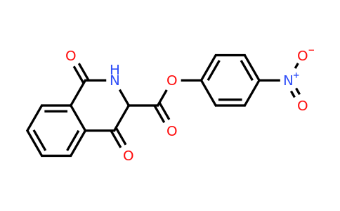 CAS 21313-49-5 | 4-Nitrophenyl 1,4-dioxo-1,2,3,4-tetrahydroisoquinoline-3-carboxylate
