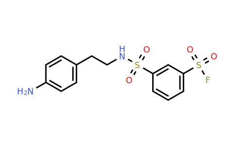 CAS 21316-01-8 | 3-(N-(4-Aminophenethyl)sulfamoyl)benzene-1-sulfonyl fluoride