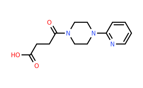 CAS 213186-59-5 | 4-oxo-4-[4-(pyridin-2-yl)piperazin-1-yl]butanoic acid