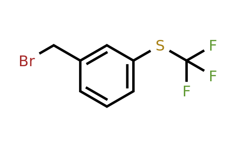 CAS 213203-84-0 | 1-(bromomethyl)-3-[(trifluoromethyl)sulfanyl]benzene