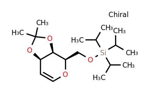CAS 213332-12-8 | [(3aR,4R,7aR)-2,2-dimethyl-4,7a-dihydro-3aH-[1,3]dioxolo[4,5-c]pyran-4-yl]methoxy-triisopropyl-silane