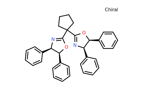 CAS 2133827-34-4 | (4R,4'R,5S,5'S)-2,2'-(Cyclopentane-1,1-diyl)bis(4,5-diphenyl-4,5-dihydrooxazole)