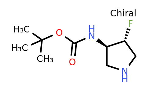 CAS 213388-71-7 | Carbamic acid, N-[(3R,4R)-4-fluoro-3-pyrrolidinyl]-, 1,1-dimethylethyl ester