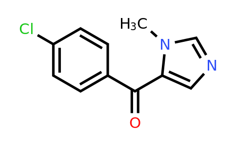 CAS 213389-81-2 | (4-chlorophenyl)(1-methyl-1H-imidazol-5-yl)methanone