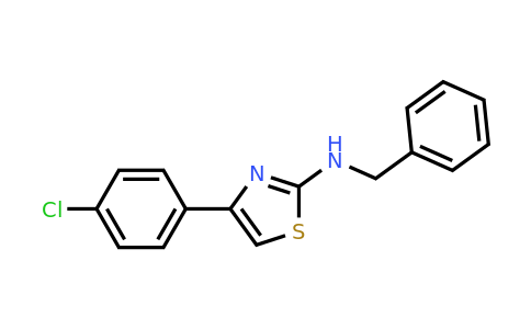 CAS 21344-81-0 | N-Benzyl-4-(4-chlorophenyl)thiazol-2-amine