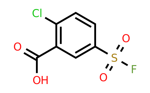 CAS 21346-66-7 | 2-chloro-5-(fluorosulfonyl)benzoic acid