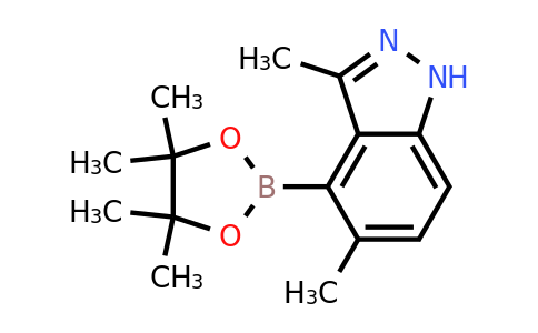 CAS 2134622-76-5 | 3,5-dimethyl-4-(4,4,5,5-tetramethyl-1,3,2-dioxaborolan-2-yl)-1H-indazole