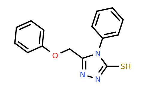 CAS 21358-13-4 | 5-(phenoxymethyl)-4-phenyl-4H-1,2,4-triazole-3-thiol