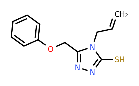 CAS 21358-15-6 | 5-(phenoxymethyl)-4-(prop-2-en-1-yl)-4H-1,2,4-triazole-3-thiol