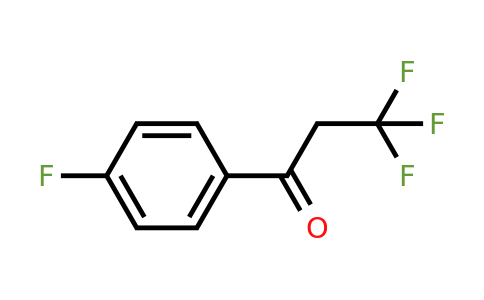 CAS 213594-77-5 | 3,3,3-Trifluoro-1-(4-fluorophenyl)propan-1-one
