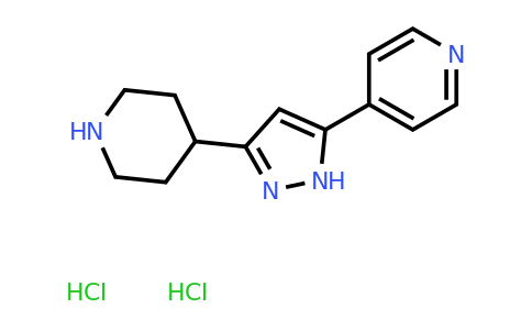 CAS 2136571-30-5 | 4-[3-(piperidin-4-yl)-1H-pyrazol-5-yl]pyridine dihydrochloride