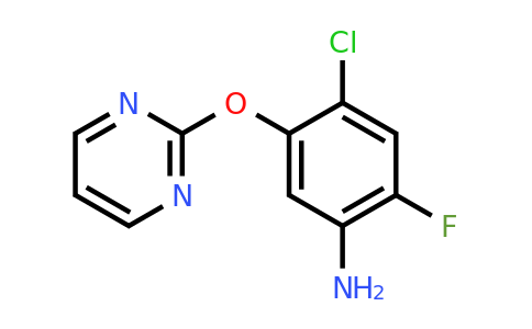 CAS 213675-94-6 | 4-Chloro-2-fluoro-5-(pyrimidin-2-yloxy)aniline