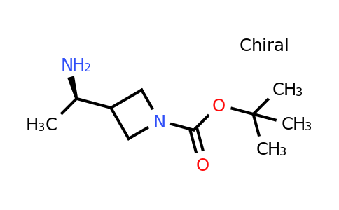 CAS 2137030-21-6 | tert-butyl 3-[(1R)-1-aminoethyl]azetidine-1-carboxylate