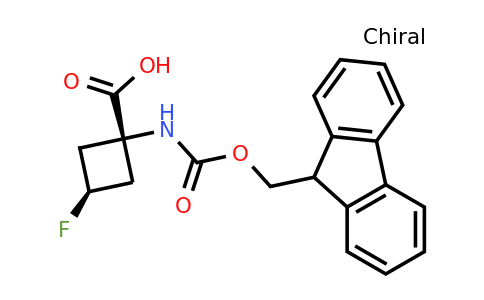 CAS 2137066-14-7 | trans-1-(9H-fluoren-9-ylmethoxycarbonylamino)-3-fluoro-cyclobutanecarboxylic acid