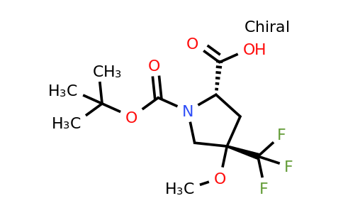 CAS 2137081-66-2 | (2S,4S)-1-[(tert-butoxy)carbonyl]-4-methoxy-4-(trifluoromethyl)pyrrolidine-2-carboxylic acid