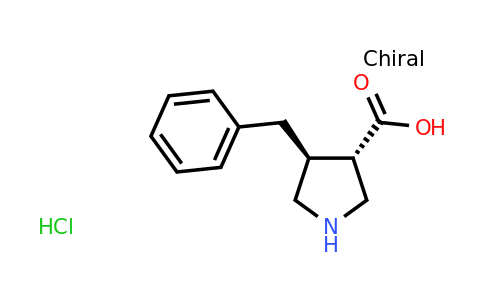 CAS 2137134-80-4 | (3S,4S)-4-benzylpyrrolidine-3-carboxylic acid hydrochloride