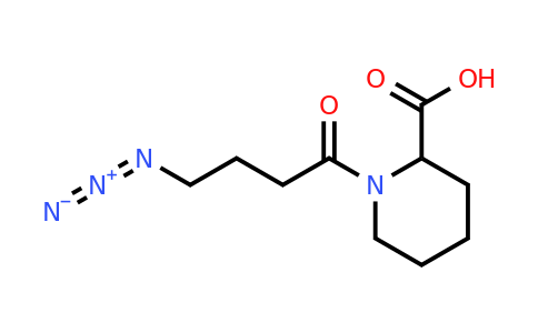 CAS 2137473-71-1 | 1-(4-azidobutanoyl)piperidine-2-carboxylic acid