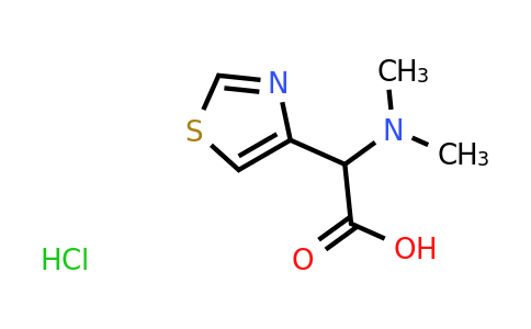CAS 2137476-62-9 | 2-(dimethylamino)-2-(1,3-thiazol-4-yl)acetic acid hydrochloride