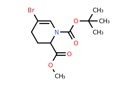 CAS 2137478-18-1 | 1-tert-butyl 2-methyl 5-bromo-1,2,3,4-tetrahydropyridine-1,2-dicarboxylate