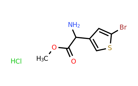 CAS 2137481-21-9 | methyl 2-amino-2-(5-bromothiophen-3-yl)acetate hydrochloride