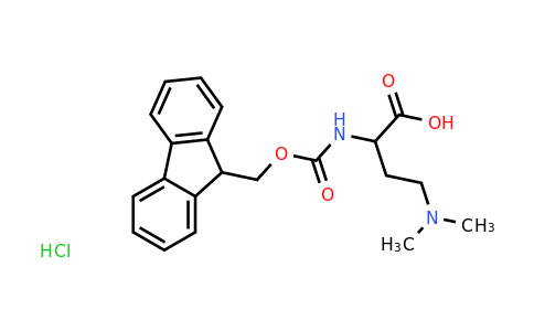 CAS 2137488-99-2 | 4-(dimethylamino)-2-({[(9H-fluoren-9-yl)methoxy]carbonyl}amino)butanoic acid hydrochloride