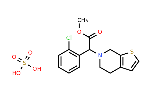 CAS 2137493-39-9 | methyl 2-(2-chlorophenyl)-2-{4H,5H,6H,7H-thieno[2,3-c]pyridin-6-yl}acetate; sulfuric acid