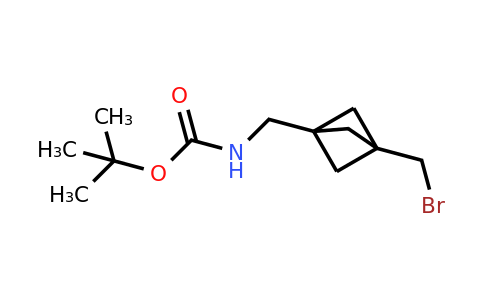 CAS 2137518-72-8 | tert-butyl N-{[3-(bromomethyl)bicyclo[1.1.1]pentan-1-yl]methyl}carbamate