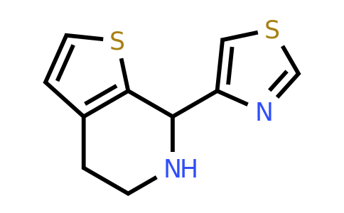 CAS 2137543-10-1 | 4-{4H,5H,6H,7H-thieno[2,3-c]pyridin-7-yl}-1,3-thiazole