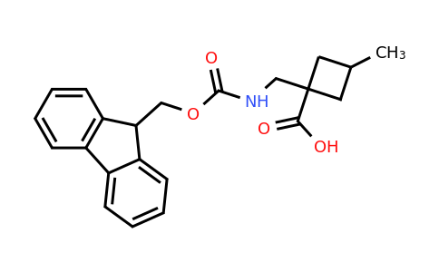 CAS 2137547-55-6 | 1-[(9H-fluoren-9-ylmethoxycarbonylamino)methyl]-3-methyl-cyclobutanecarboxylic acid