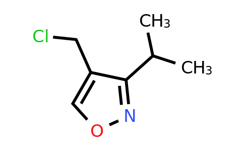 CAS 2137550-38-8 | 4-(chloromethyl)-3-(propan-2-yl)-1,2-oxazole