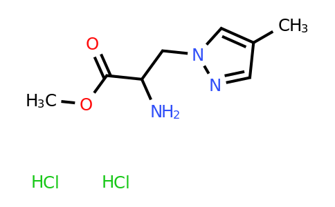 CAS 2137566-97-1 | methyl 2-amino-3-(4-methyl-1H-pyrazol-1-yl)propanoate dihydrochloride