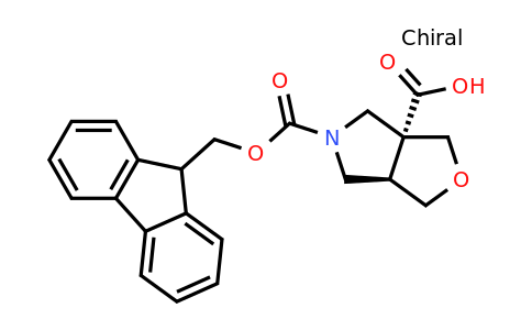 CAS 2137568-93-3 | rac-(3aR,6aR)-5-{[(9H-fluoren-9-yl)methoxy]carbonyl}-hexahydro-1H-furo[3,4-c]pyrrole-3a-carboxylic acid