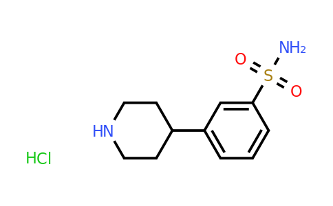 CAS 2137603-60-0 | 3-(piperidin-4-yl)benzene-1-sulfonamide hydrochloride
