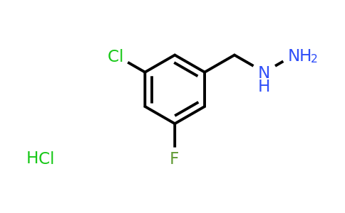 CAS 2137655-30-0 | (3-Chloro-5-fluorobenzyl)hydrazine hydrochloride