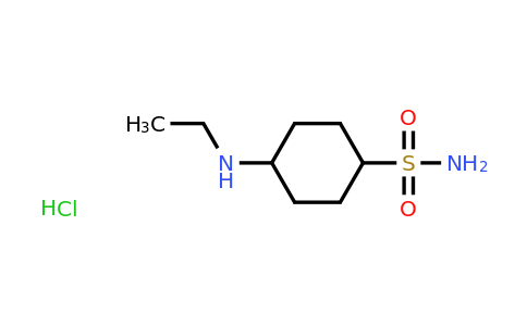 CAS 2137684-05-8 | 4-(ethylamino)cyclohexane-1-sulfonamide hydrochloride