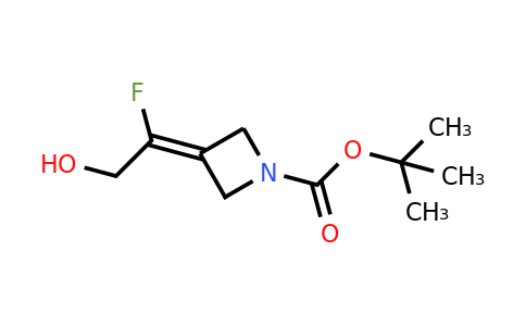 CAS 2137684-26-3 | tert-butyl 3-(1-fluoro-2-hydroxyethylidene)azetidine-1-carboxylate
