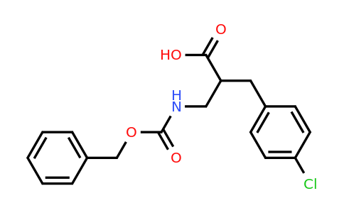 CAS 2137765-87-6 | 3-{[(benzyloxy)carbonyl]amino}-2-[(4-chlorophenyl)methyl]propanoic acid