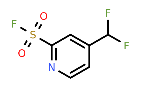 CAS 2137777-63-8 | 4-(difluoromethyl)pyridine-2-sulfonyl fluoride