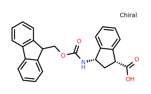CAS 2137786-49-1 | rac-(1R,3S)-3-({[(9H-fluoren-9-yl)methoxy]carbonyl}amino)-2,3-dihydro-1H-indene-1-carboxylic acid