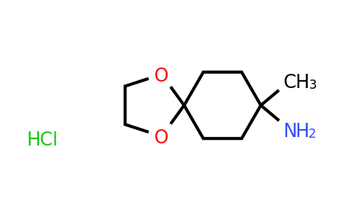 CAS 2137787-09-6 | 8-Methyl-1,4-dioxaspiro[4.5]decan-8-amine hydrochloride