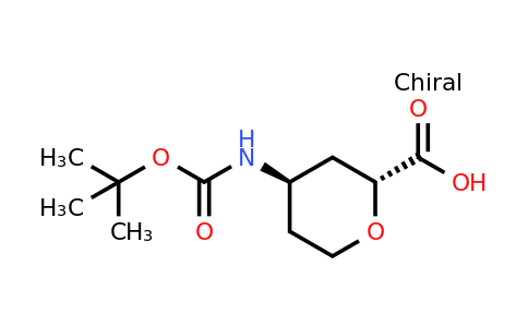 CAS 2137817-97-9 | trans-4-{[(tert-butoxy)carbonyl]amino}oxane-2-carboxylic acid