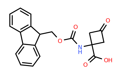CAS 2137820-81-4 | 1-(9H-fluoren-9-ylmethoxycarbonylamino)-3-oxo-cyclobutanecarboxylic acid