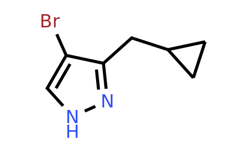 CAS 2137867-23-1 | 4-bromo-3-(cyclopropylmethyl)-1H-pyrazole