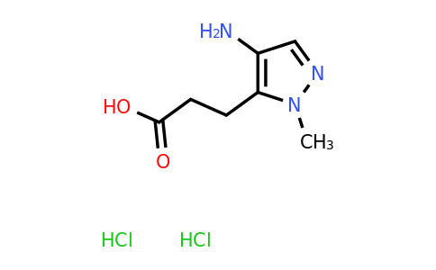 CAS 2138021-28-8 | 3-(4-amino-1-methyl-1H-pyrazol-5-yl)propanoic acid dihydrochloride