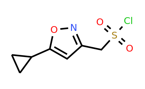 CAS 2138023-72-8 | (5-cyclopropyl-1,2-oxazol-3-yl)methanesulfonyl chloride