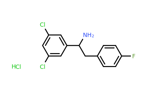 CAS 2138041-91-3 | 1-(3,5-dichlorophenyl)-2-(4-fluorophenyl)ethan-1-amine hydrochloride
