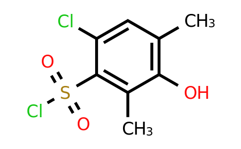 CAS 2138044-63-8 | 6-chloro-3-hydroxy-2,4-dimethylbenzene-1-sulfonyl chloride