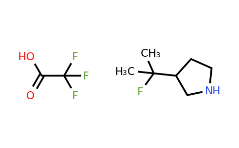 CAS 2138045-21-1 | 3-(2-fluoropropan-2-yl)pyrrolidine; trifluoroacetic acid